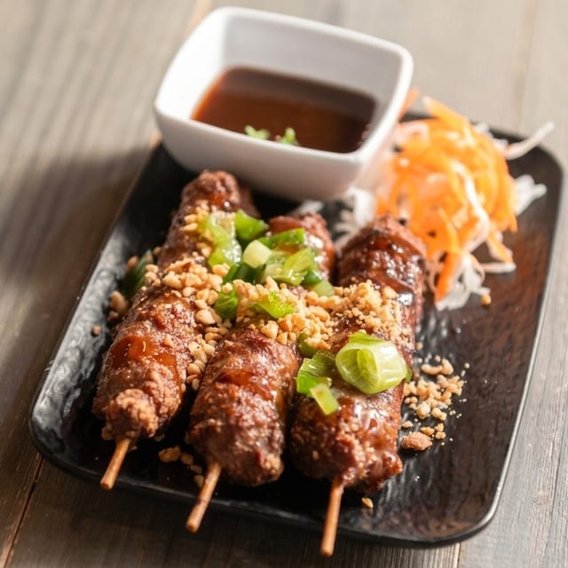 Grilled Beef Skewer.