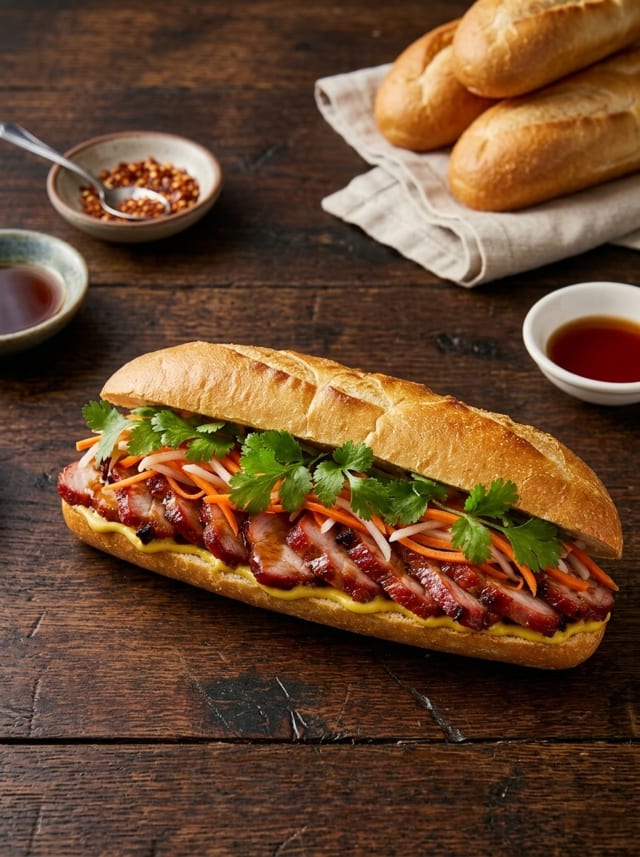 Char-siu Banh Mi.